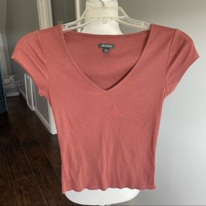 Pink Short Sleeve Top Wild Fable